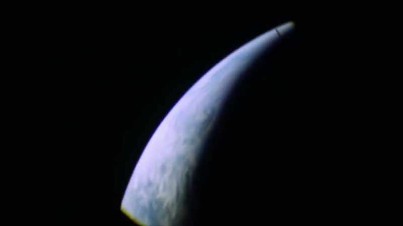 An hour after the explosion, with the command module's systems crashing