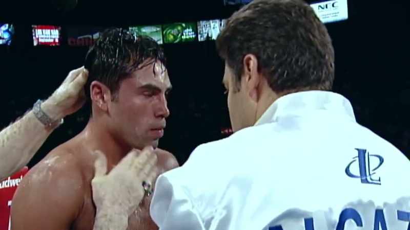 An impatient De La Hoya