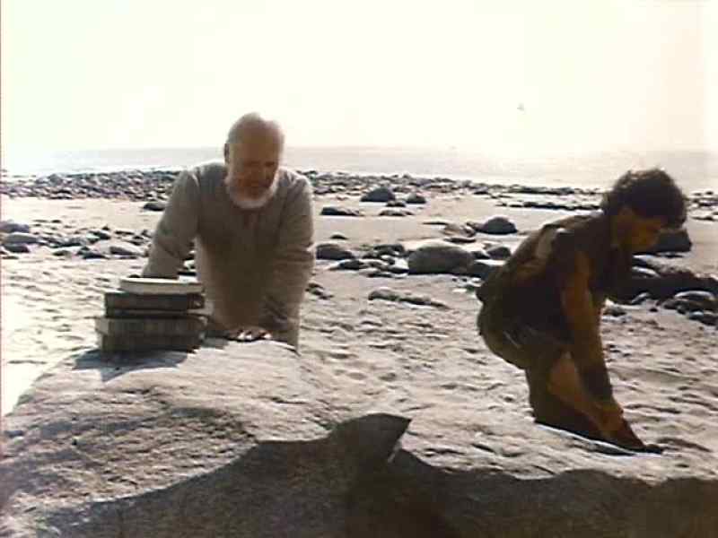 An old man, a digger of things that were