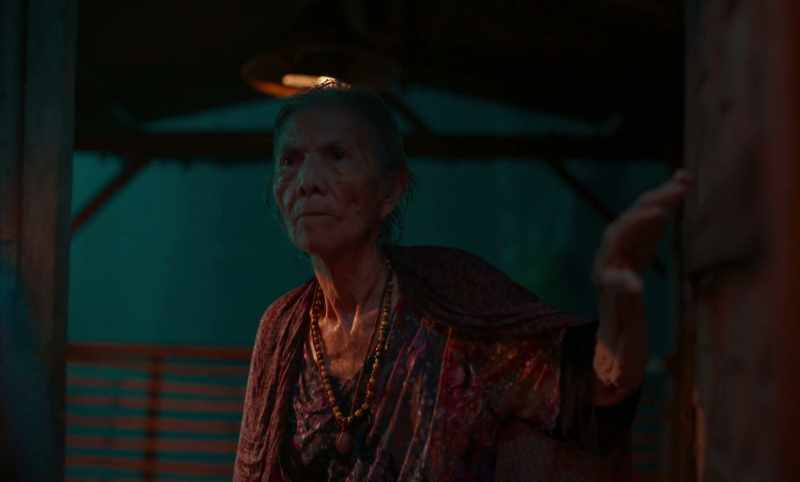 An old woman came to our house for help