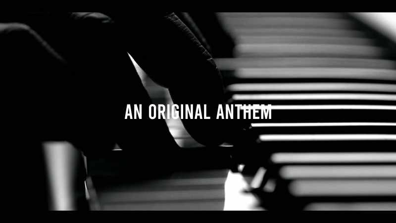 An original heartwarming anthem