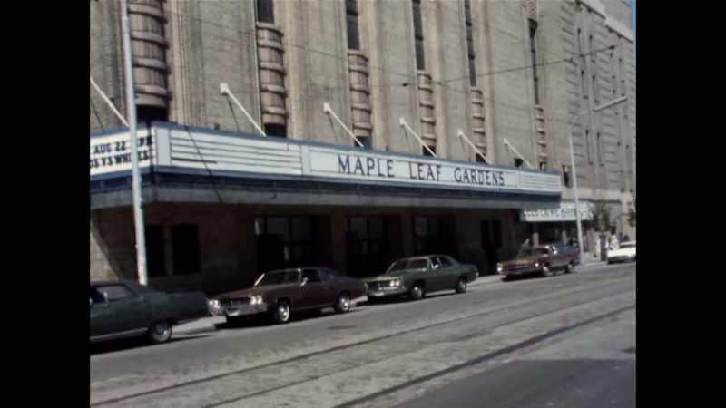 An RCMP raid at Maple Leaf Gardens