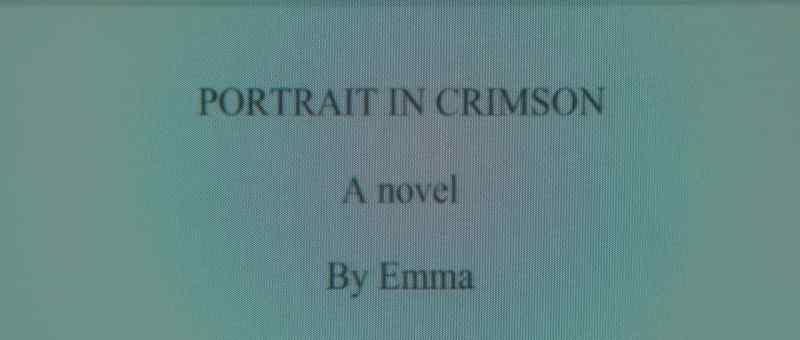 {\an8} A novel by Emma