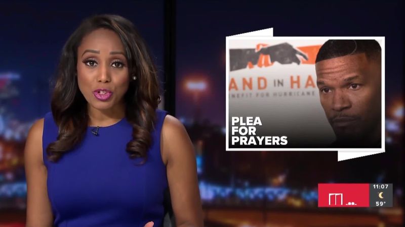 {\an8}Actor Jamie Foxx is asking for prayers