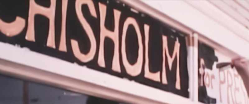 {\an8}And this campaign, the Shirley Chisholm campaign