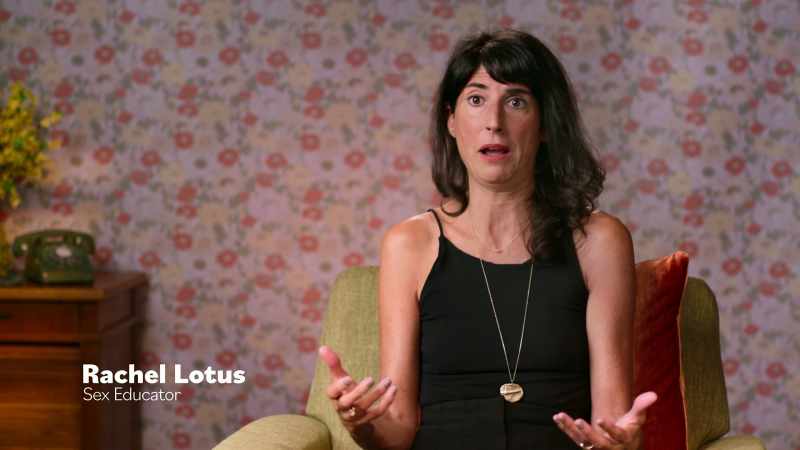 {\an8}And she talks about what her body feels like