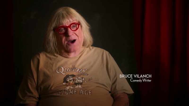 {\an8}Gay comedians could perform, be out, and do that stuff