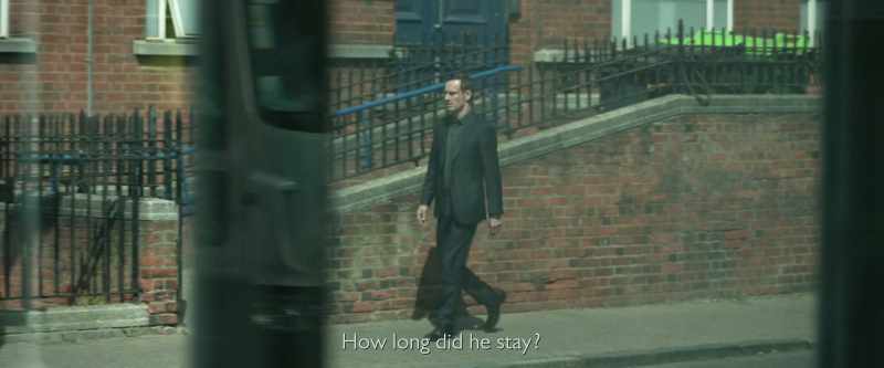{\an8}How long did he stay?