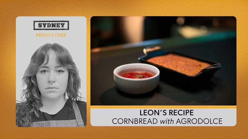 {\an8}I wanted more crust on cornbread, and it was dry.