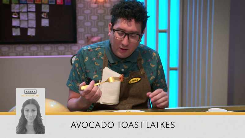 {\an8}LANKY: I love latkes