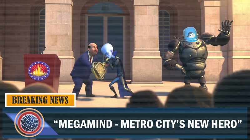 {\an8}Megamind gets the key to the city