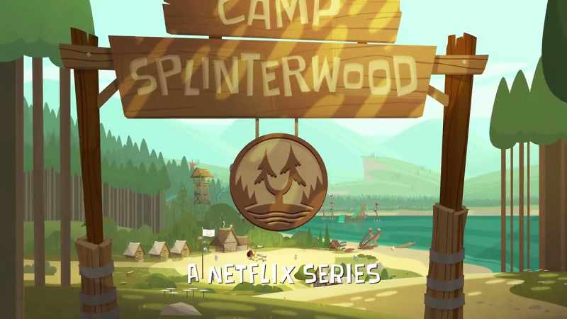 {\an8}-[Mighty Eagle whistles] -[campers laughing]
