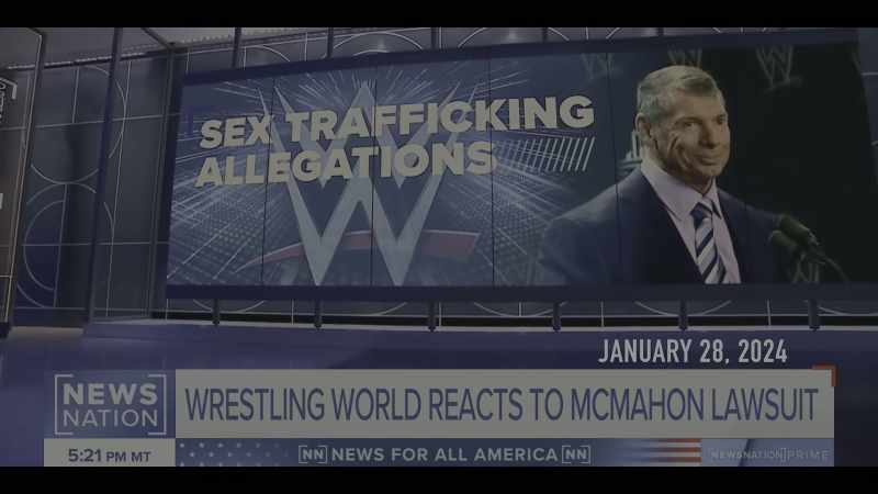 {\an8}[reporter] A WWE mogul resigning on Friday