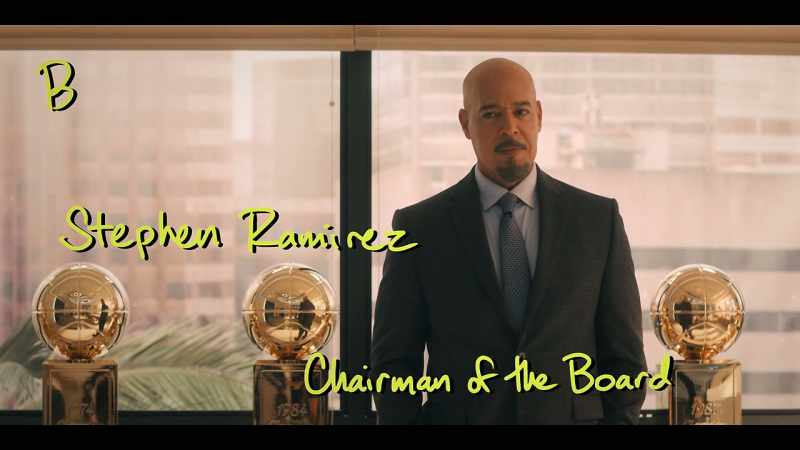 {\an8}Stephen Ramirez, Chairman of the Board