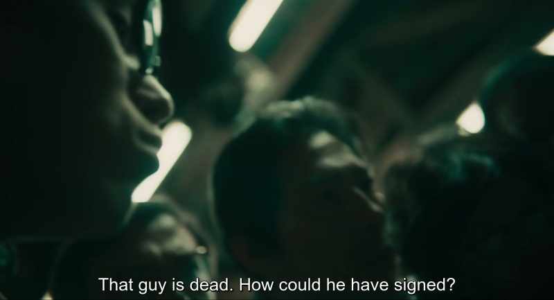 {\an8}That guy is dead. How could he have signed?