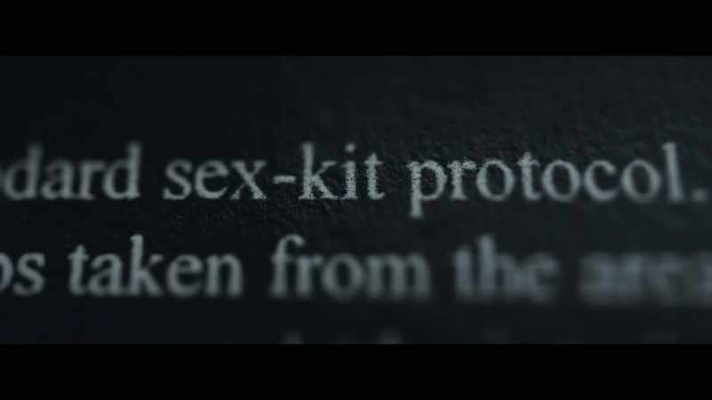 {\an8}The medical examiner performed a rape-kit examination