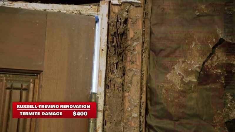 {\an8}Then every wall we took apart had termite damage