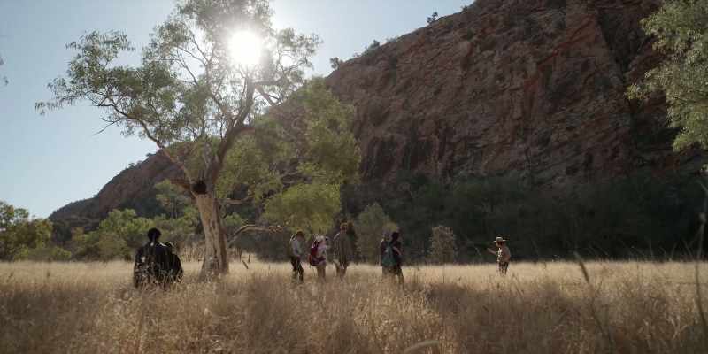 Ancestral beings that traveled through this area