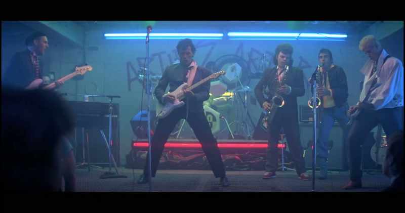 And has a band, the Kung Fu Cavaliers