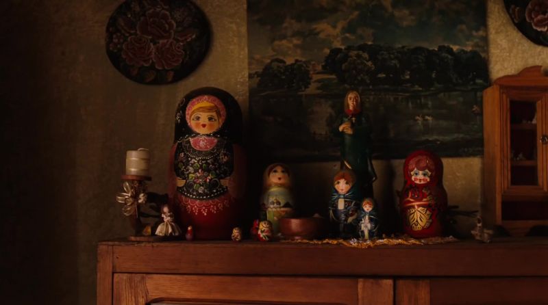 And a collection of Russian nesting dolls