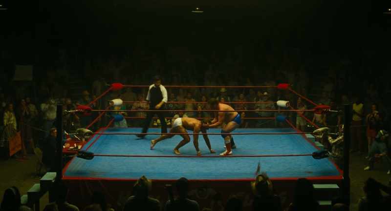 And a devastating shot to the lower back puts Kevin on the mat