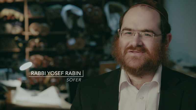 And so a sofer is the person