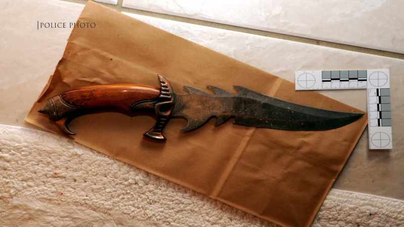 And a very unique looking knife
