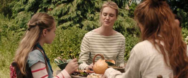 And, Agnes, we don't chew with our mouths open