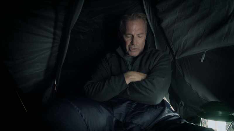 And Alan was in his tent shivering