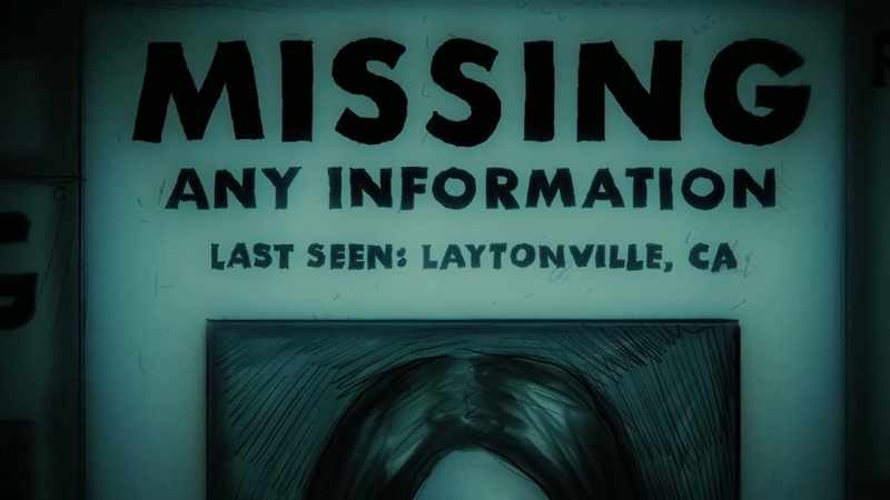 And all those missing persons fliers are literally signs