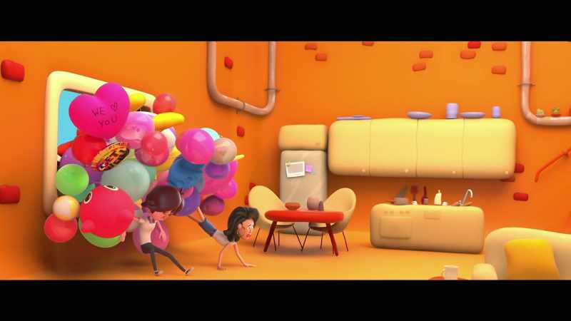 And--and we push all these balloons