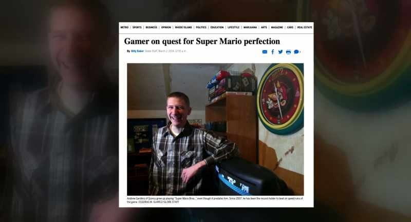 And AndrewG was a speedrunning standout