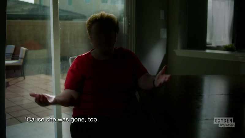 And she asked him to go into