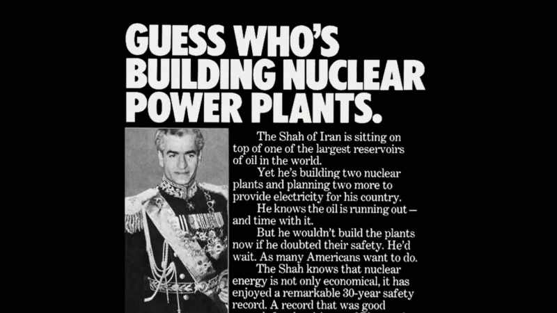 And at one point, the Nixon administration