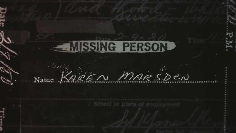 And at that point, we knew she probably was not missing