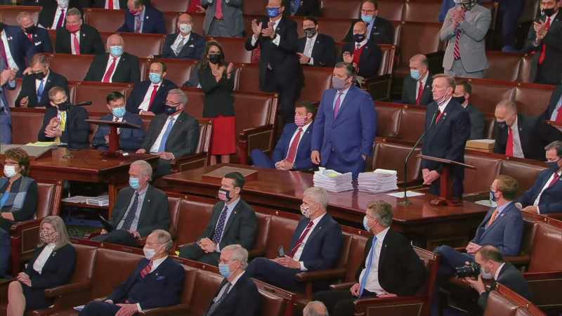 And at that point, the joint session immediately breaks