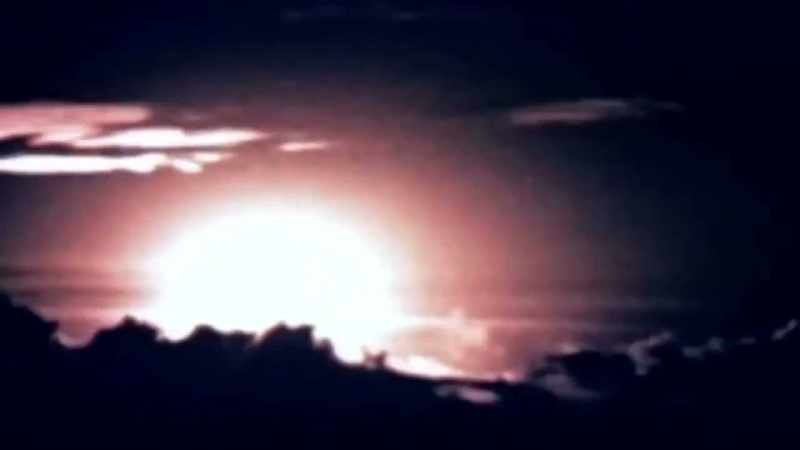And that atomic explosion
