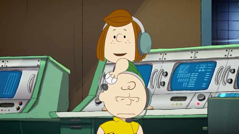 And this baseball is in orbit around Chuck's big head