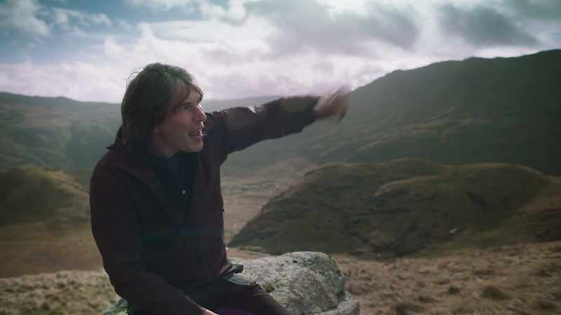 And because we can look way out into the distant universe