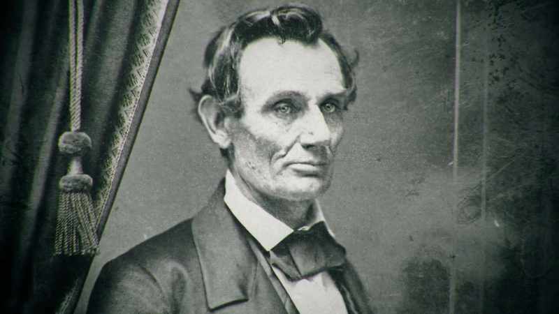 And he becomes the leading candidate in 1858