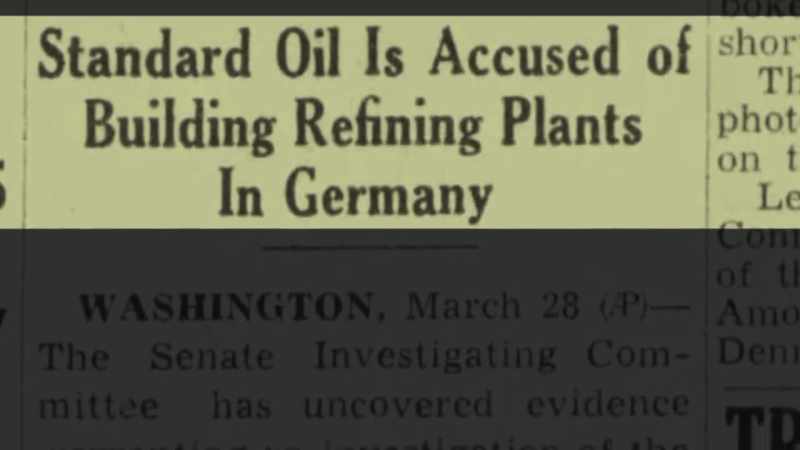 And so begin looking at all of this involvement