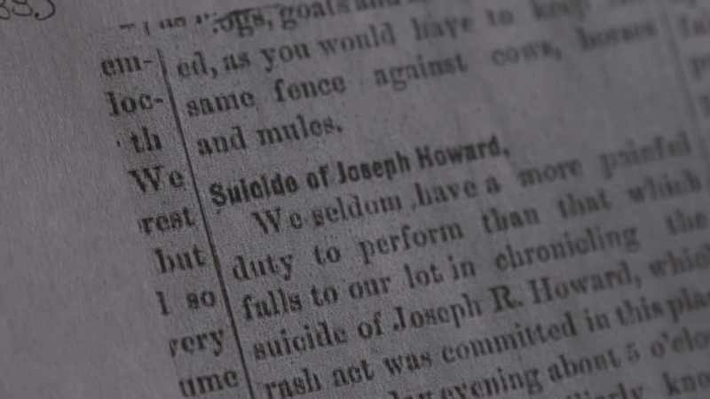 And believe it or not, he did die here