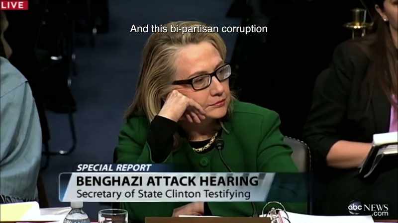 And this bipartisan corruption was something