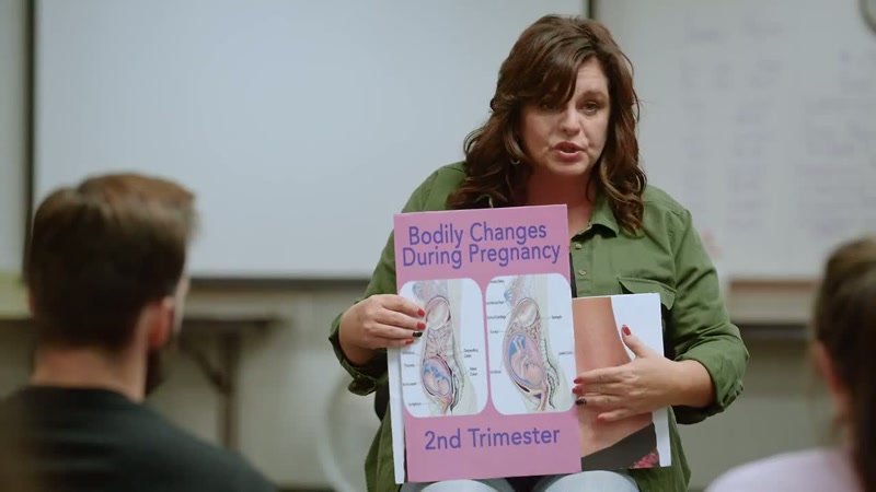 And by the second trimester