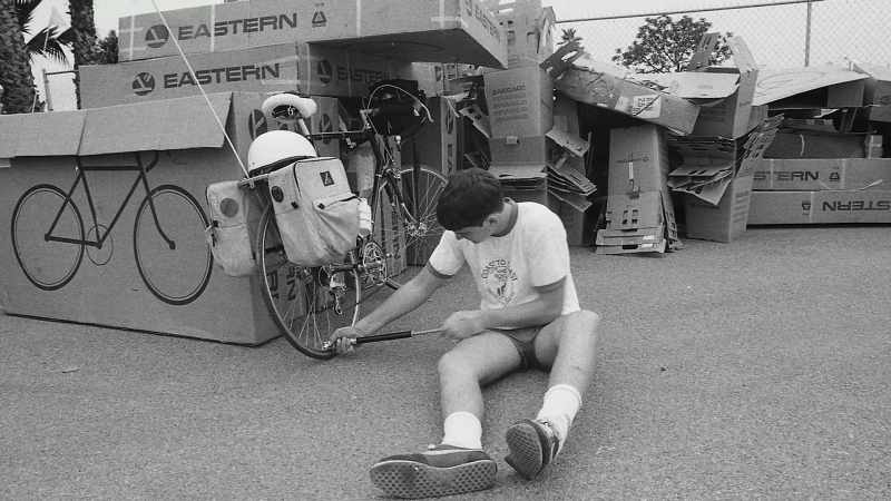 And by the time we put our bicycles together