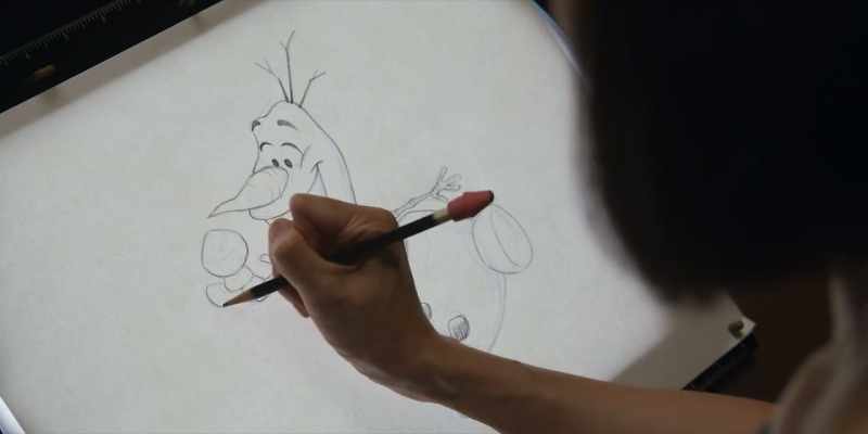 And they can be a little more irregular and freer than Olaf