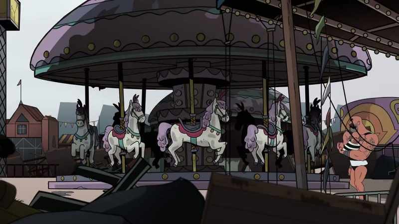 And that carousel was built by my grandfather, Big Ben