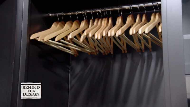 And Catherine's never-before-seen closet is chic