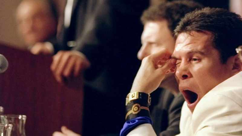 And Chávez, he would just be stumbling in