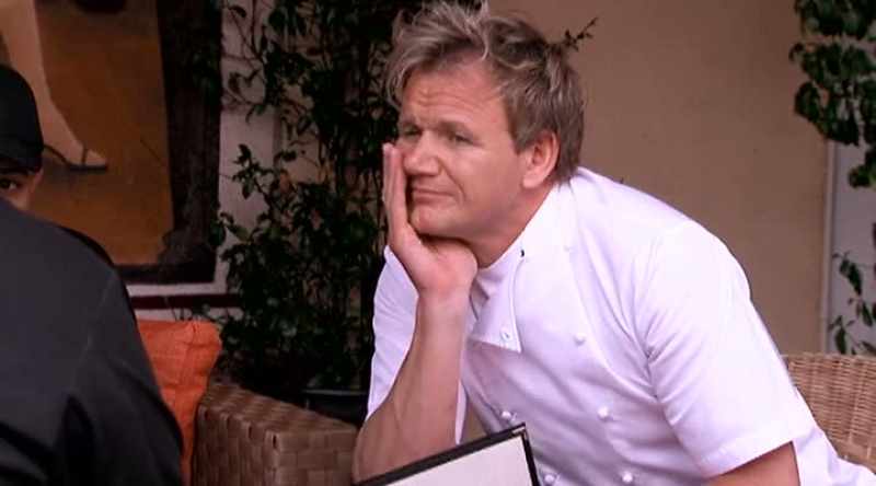 AND CHEF GORDON SAID